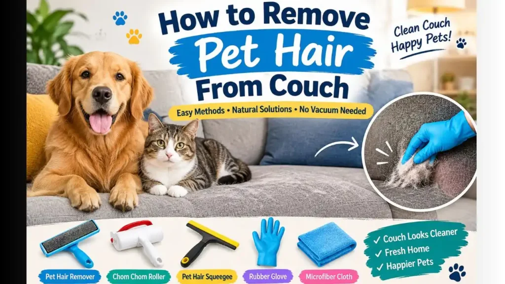 Remove Pet Hair From Couch