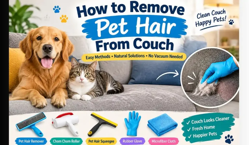 Remove Pet Hair From Couch