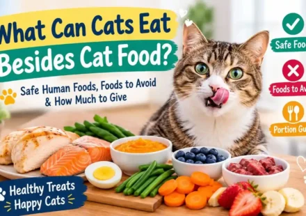 What Can Cats Eat Besides Cat Food