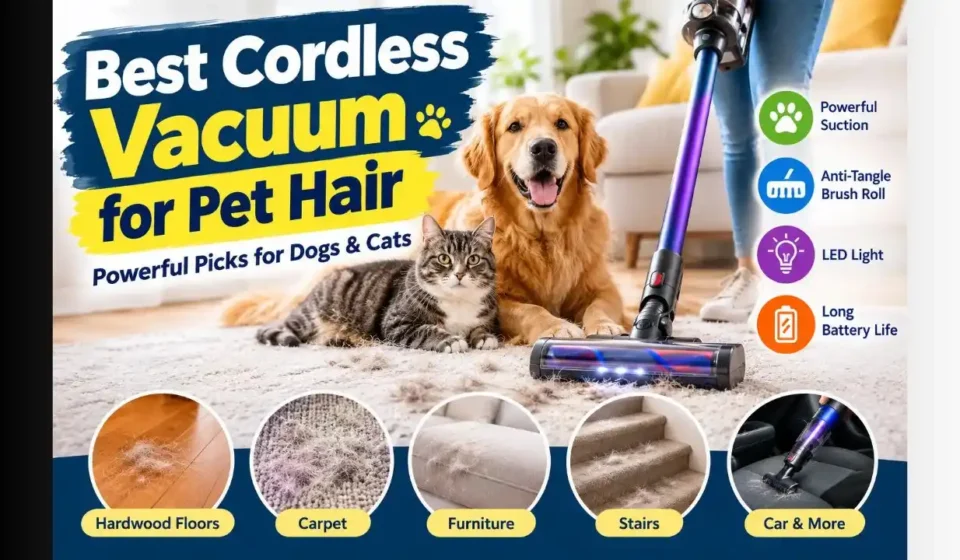 Best Cordless Vacuum for Pet Hair