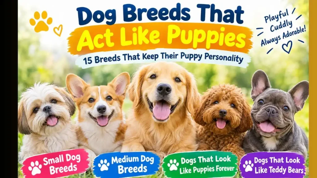Dog Breeds That Act Like Puppies