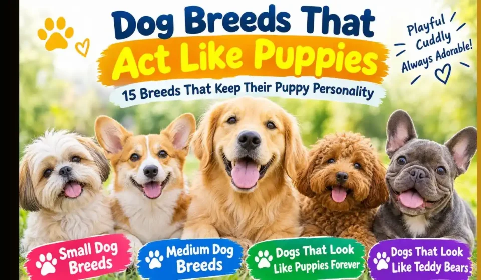 Dog Breeds That Act Like Puppies