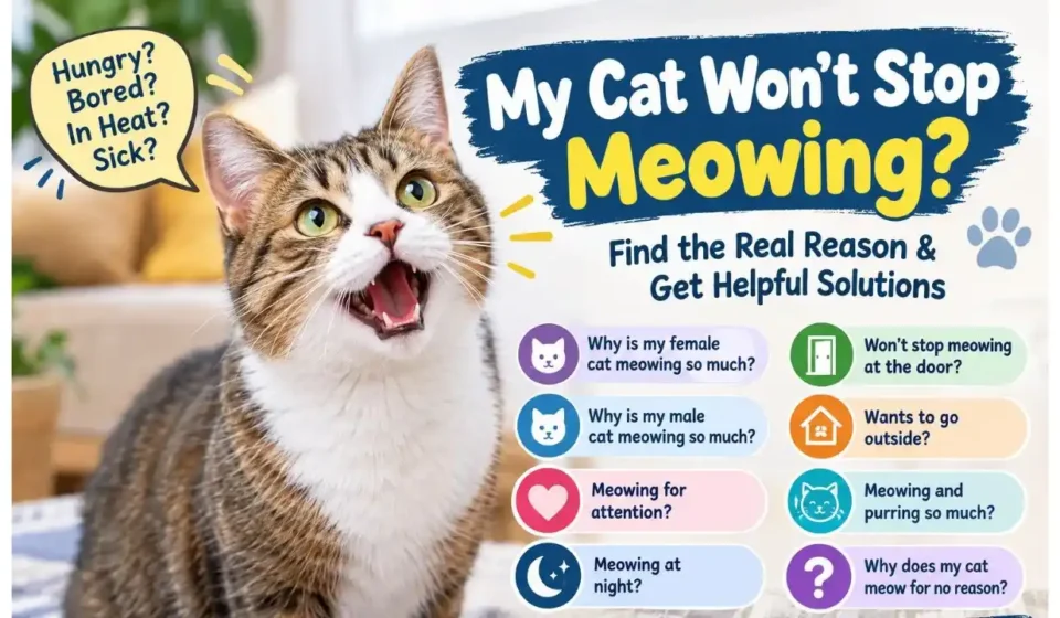 My Cat Won’t Stop Meowing